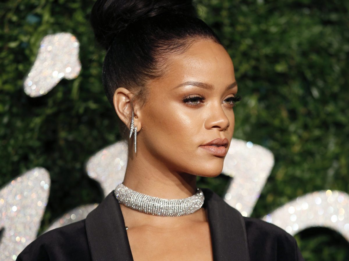 Rihanna Fights Reporter's Microphone After Chanel Show In Paris