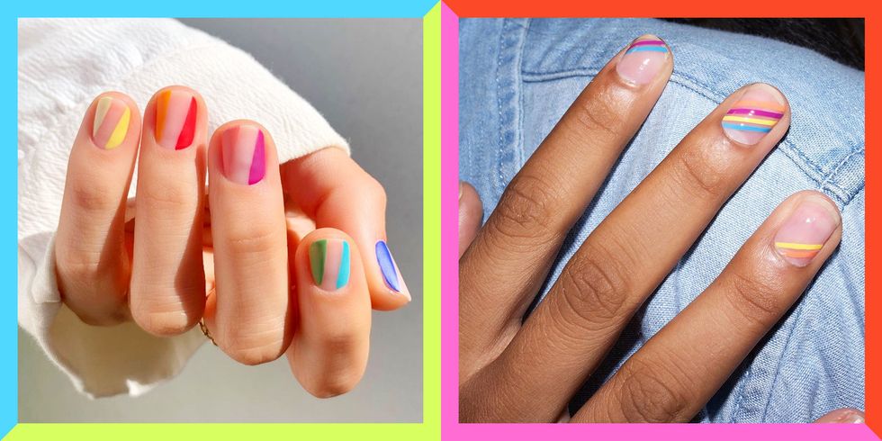 17 Pride Rainbow Nail Ideas Thatll Brighten Your Day Right Up Cosmopolitan Middle East 0826