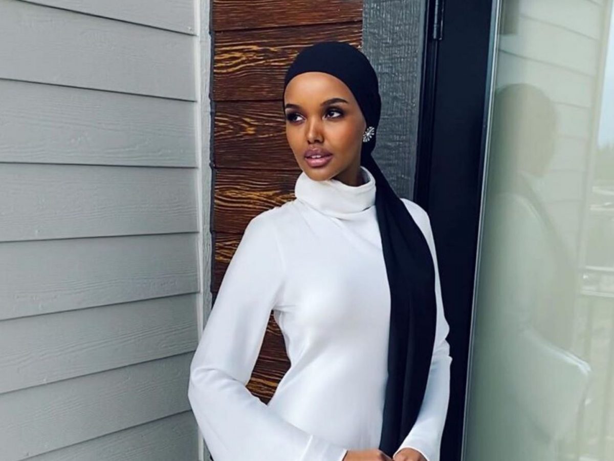 Halima Aden just designed face masks to match hijabs for Muslim women ...