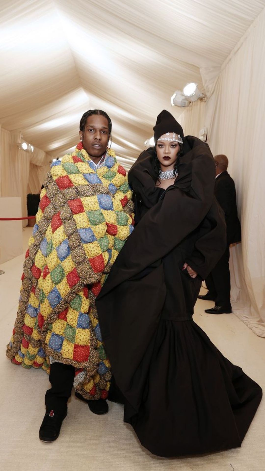 Rihanna and ASAP Rocky made their Met Gala couple's debut looking