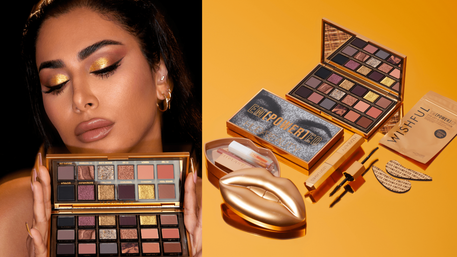 Huda just dropped her new Empowered makeup collection