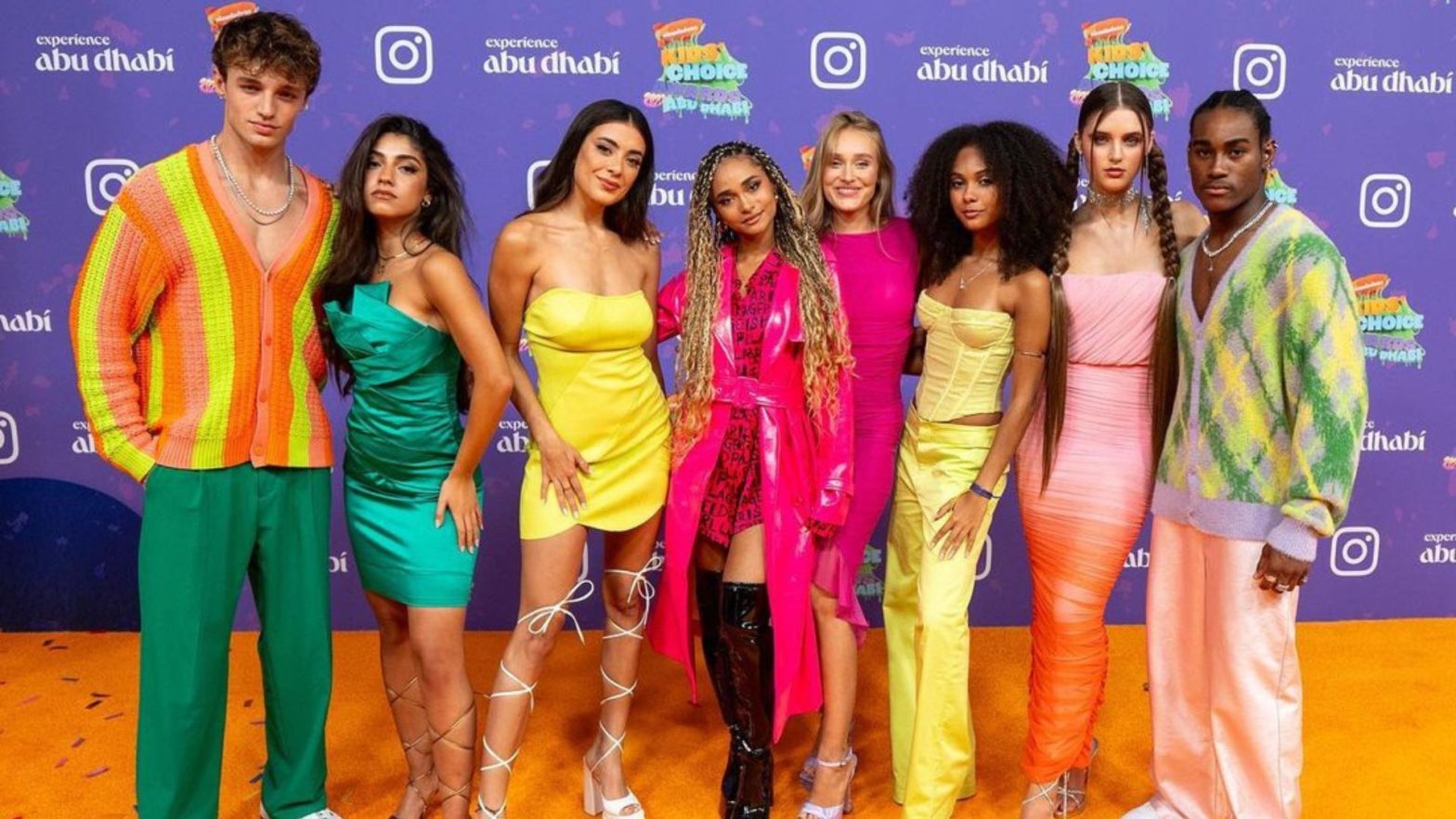 Get to know Now United at the Nickelodeon Kids' Choice Awards 2023