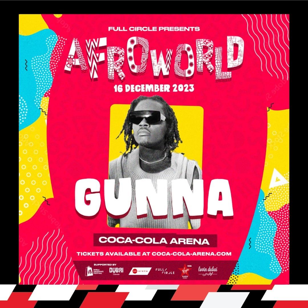 A Gunna concert is coming to the UAE Cosmopolitan Middle East