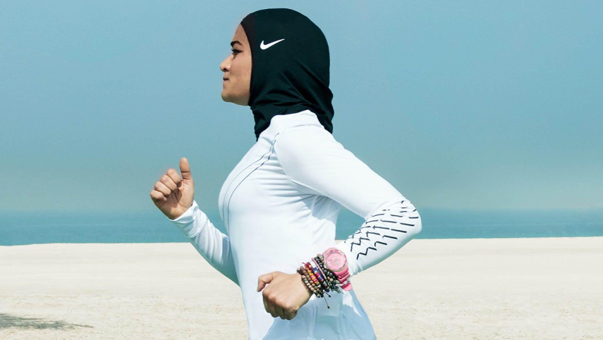 Хиджаб для бега найк