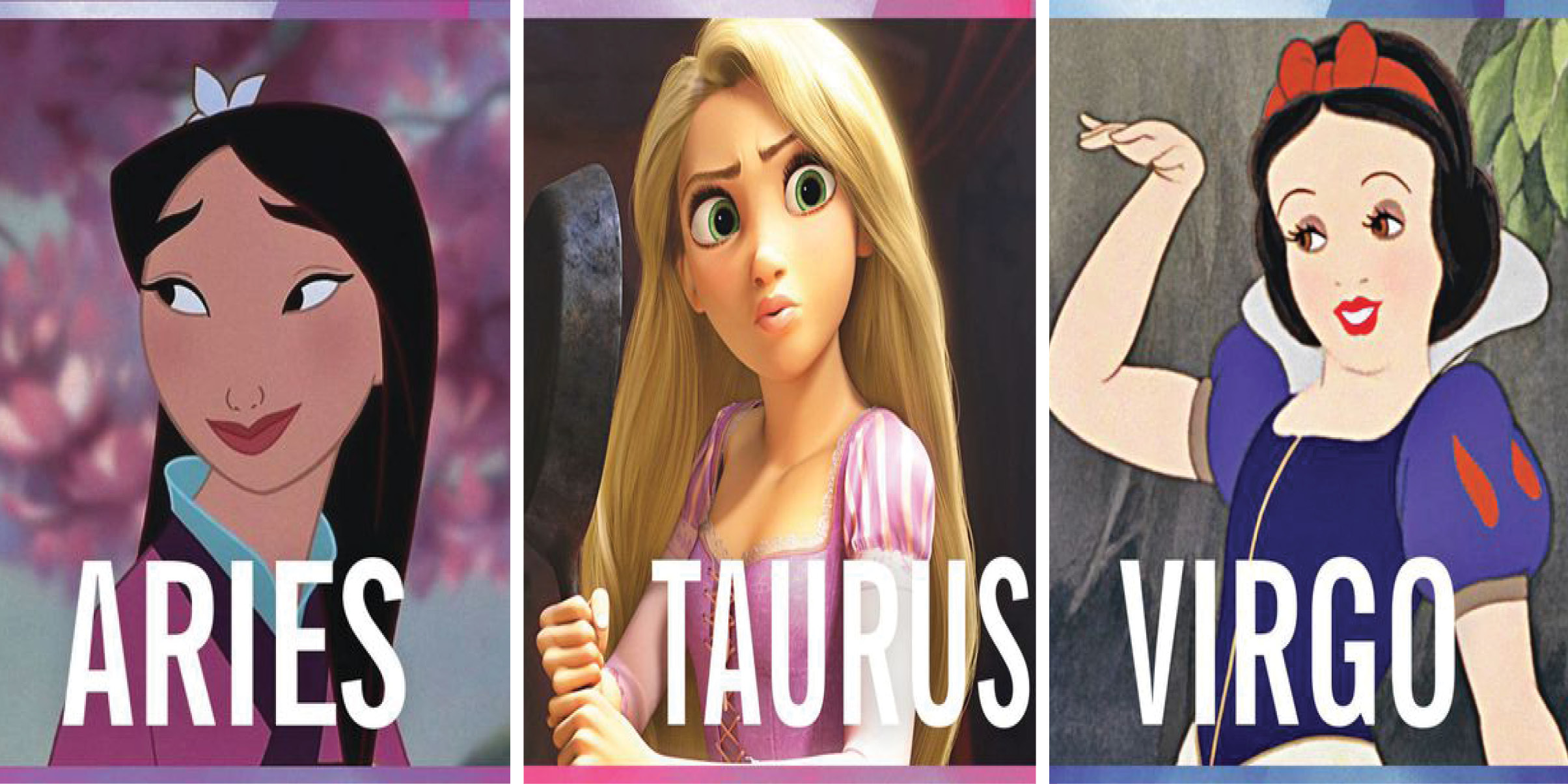 Which Disney Princess Are You Based On Your Zodiac Sign Homepage You You You Cosmopolitan Middle East