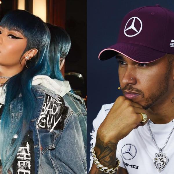 OMG! Nicki Minaj and Lewis Hamilton Could Potentially Be A Thing ...